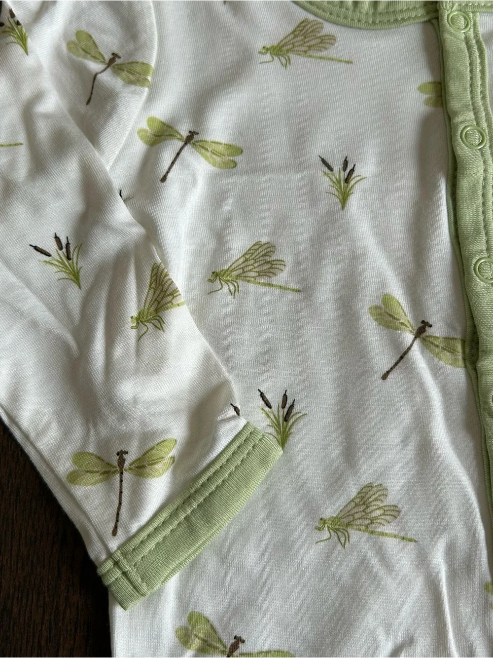 Kyte Snap Bamboo Romper in Dragonfly 6-12m